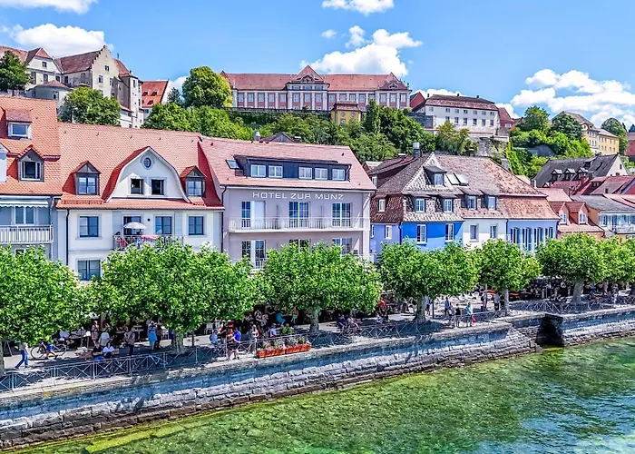 Seehotel Zur Muenz 酒店 梅尔斯堡