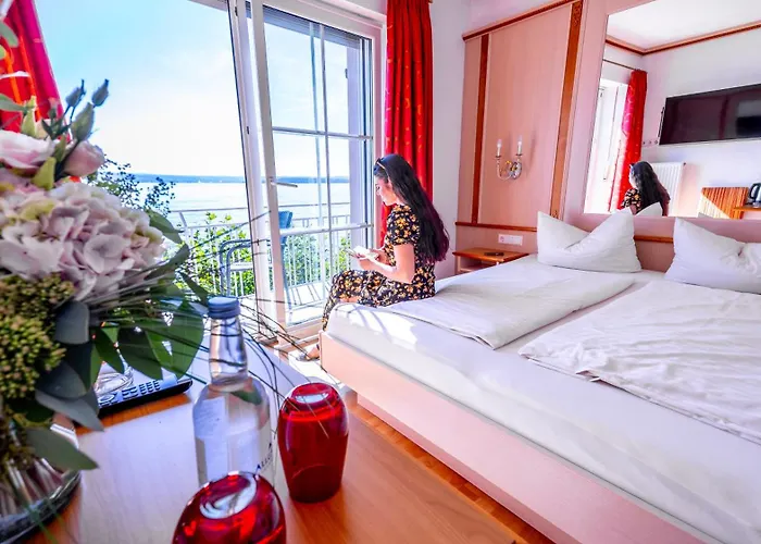 酒店 Seehotel Zur Muenz 梅尔斯堡